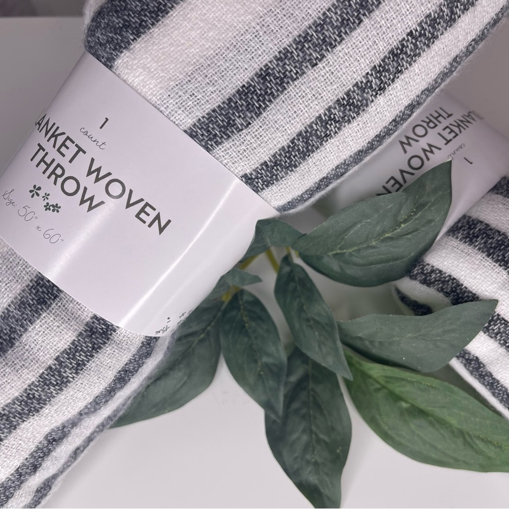 Blanket Woven throw 50”x60” 2 pack